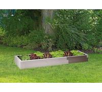 Juwel 20477 Kit d'extension pour jardinière surélevée Timber (2 blocs avec tubes d'écartement inclus Capacité de remplissage + 60 l, couleur bois nordique)