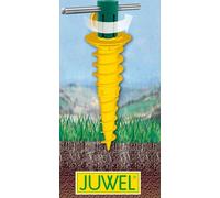 Juwel 30026 Ancre de sol à visser Juwel Duo, pour diamètre 55, 50, 40, 32 mm, hauteur 22 cm, jaune