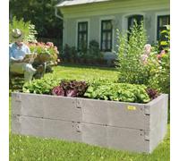 Juwel GardenSTAR Hochbeet Rectangulaire TIMBER 2 Rangées Nordic Wood, 240 L