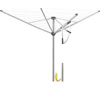 JUWEL Novastar 500 Compact Séchoir à Linge Rotatif (pour Environ 4 à 5 Machines à Laver, avec Tube en Aluminium de 50 mm, Facile à Tendre, sèche-Linge) 30801