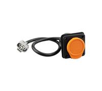 JUWEVAZU Y-30 Réceptacle de chargeur de voiturette de golf, 110-220 V AC, câble robuste 14 AWG de 50,8 cm, convient pour Coleman DR48V, convient pour batterie Kandi Kruiser 4P AGM uniquement, port de