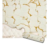 JUXDZISHW Argent,Panneau Coussin Mural Tete de Lit, Panneau Tete de Lit à Coller, Mousse de Protection Panneaux Muraux Rembourrés pour Enfant Autistes, Anti-Collision Panneau Mural Decoratif