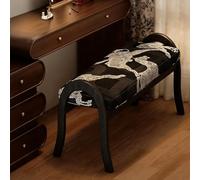 JUXDZISHW Clear,A,Banc en Bois - Meuble d'entrée ou Salle de Bain 80 * 50 * 42 cm, supporte Jusqu'à 250 kg - Banc Pratique et Décoratif pour Rangement, Meuble Salon ou Salle de Bain