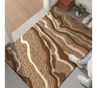 JUXDZISHW D,50 * 80,Tapis de Bain Absorbant, Tapis de Salle de Bain en Pierre de diatomite, Tapis de Sol antidérapant, séchage Rapide, Tapis de Bain Absorbant 60 x 40 cm