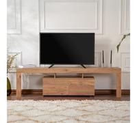 Juxe meuble tv avec placards en bois 180cm