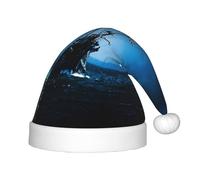 Juxweku Bonnet Noël Enfant Bateau pirate volant à la voile Chapeau Noel pour Garçons Filles Peluche Ornements Décoration
