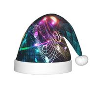 Juxweku Bonnet Noël Enfant Festival de musique et de mélodies musicales Chapeau Noel pour Garçons Filles Peluche Ornements Décoration