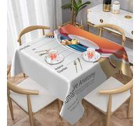 Juxweku Nappe Anatomie de l'œil Humain pour Salle à Manger Jardin Fête Mariage Ou Maison, 137x137cm