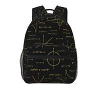 Juxweku Sac à Dos Enseigner les formules mathématiques Sac à Dos D'école Enfants Filles Garçons pour étudiant Adolescent École