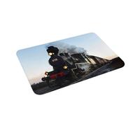 Juxweku Tapis de Bain Chemin Fer du Train du Matin Tapis de Douche Antidérapant pour Douche, Salle de Bain, Paillasson, Chambre, 40 x 60 cm