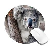 Juxweku Tapis de Souris Koala, Base en Caoutchouc Antidérapant Gaming Tapis de Souris pour Ordinateur Portable