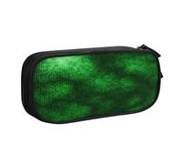 Juxweku Trousse Scolaire Big Data Données Vertes Grande Capacité Trousse à Crayons Organiseur Sac à Crayons pour Garçons Filles étudiants Enfants École