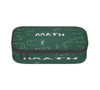 Juxweku Trousse Scolaire Enseignement des mathématiques au Tableau Noir Grande Capacité Trousse à Crayons étui pour Filles Garçons Collège étudiants