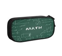 Juxweku Trousse Scolaire Enseignement des mathématiques au Tableau Noir Grande Capacité Trousse à Crayons Organiseur Sac à Crayons pour Garçons Filles étudiants Enfants École