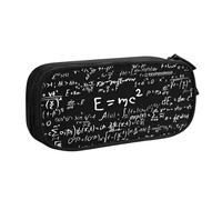Juxweku Trousse Scolaire Équations mathématiques Grande Capacité Trousse à Crayons Organiseur Sac à Crayons pour Garçons Filles étudiants Enfants École