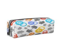 Juxweku Trousse Scolaire Haltères Fitness Kettlebell Trousse à Crayons Organiseur Sac à Crayons pour Garçons Filles étudiants Enfants École