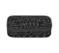 Juxweku Trousse Scolaire Mathématiques et Sciences Grande Capacité Trousse à Crayons étui pour Filles Garçons Collège étudiants