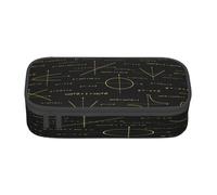 Juxweku Trousse Scolaire Mathématiques Formule Enseignement Grande Capacité Trousse à Crayons étui pour Filles Garçons Collège étudiants