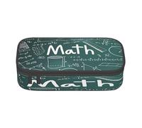 Juxweku Trousse Scolaire Mathématiques Grande Capacité Trousse à Crayons étui pour Filles Garçons Collège étudiants