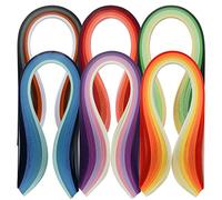 JUYA Paper Quilling Set 600 Strips 30 Couleurs 39cm Longueur/bande Largeur de papier 3mm