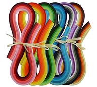 JUYA Paper Quilling Set 720 Strips 36 Couleurs 54cm Longueur/bande Largeur de papier 7mm
