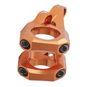 JUYAXIN 1 paire de potences de vélo de montagne en alliage d'aluminium pour vélos, vélos de route, rehausseurs de vélo courts pour guidon de vélo réglable