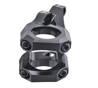 JUYAXIN 1 paire de potences de vélo de montagne en alliage d'aluminium pour vélos, vélos de route, rehausseurs de vélo courts pour guidon de vélo réglable