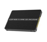 JUYAXIN Adaptateur NVME HDDs vers U.2 en 1 SATAs-Bus NGFFs HDDs vers PCIe U SFF-8639 PCIe Adaptateur Convertisseurs pour PC NVME HDDs Convertisseurs