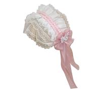 JUYAXIN Bandeau réglable en polyester doux en forme de nœud pour femme pour un usage quotidien et un événement sur le thème rétro