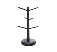JUYAXIN Élégant porte-gobelet en bois - Organisateurs de présentation et de rangement en forme d'arbre - Solution de rangement pour comptoir en bois - Support de canne à pêche pour la maison