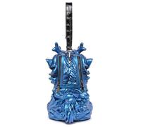 JUYAXIN Élégant sac à bandoulière Kylin avec sangle réglable, sac à main spacieux en PVC, sac à main de soirée tendance pour un sac à main à bandoulière en PVC essentiel au quotidien, bleu