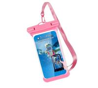 JUYAXIN Étui de téléphone étanche transparent avec écran tactile - Sac de rangement pour téléphones portables - Avec cordon - Sac scellé pour la natation
