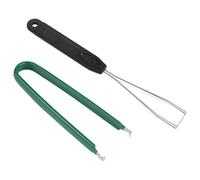 JUYAXIN Extracteur d'axe de clavier mécanique pour clavier mécanique remplaçable à chaud - Kit de démontage ergonomique