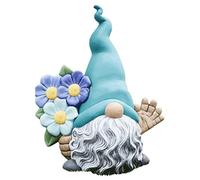 JUYAXIN Figurine de Père Noël sans visage pour poupée Tomte vétérans Day debout Figurine pour cadeau faite à la main scandinave Décoration d'extérieur à suspendre