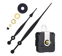 JUYAXIN Horloge murale à mouvement à quartz à couple élevé avec aiguilles de 20,3 cm de long Kit de pièces de rechange pour horloge murale