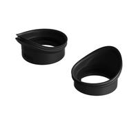 JUYAXIN Lot de 2 couvre-oculaire souples pour microscopes stéréo biologiques, télescopes, laboratoire, microscope