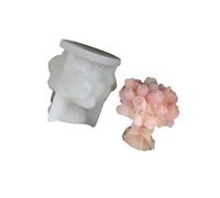 JUYAXIN Moules en silicone pour bouquet de fleurs pour la fabrication de savon en résine époxy, facile à démouler