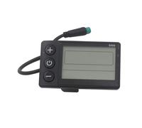 JUYAXIN Panneau d'affichage LCD résistant à l'eau pour scooters, tableaux de bord, compteurs de vitesse numériques pour longue distance, vélo léger et étanche