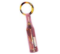 JUYAXIN Porte-vin artisanal durable avec détails en pierre précieuse et poignée ergonomique - Présentation prête à l'emploi - Récipient à boisson scintillant, b, Beauté de masse