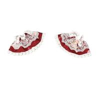 JUYAXIN Serre-tête en dentelle pour cosplay, anime, accessoire pour cheveux, bandeau élastique en dentelle, manches de bras pour photographie, festival de musique, rassemblements