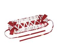 JUYAXIN Serre-tête en dentelle pour cosplay, anime, accessoire pour cheveux, bandeau élastique en dentelle, manches de bras pour photographie, festival de musique, rassemblements