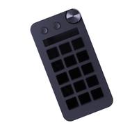 JUYAXIN StreamDeck Claviers visuels miniatures 15 touches StreamDeck Bouton LCD Contrôleur de création de contenu en direct Bouton douane pour claviers visuels PC