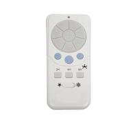 JUYAXIN Télécommande multifonction pour ventilateur de plafond FD30 H02R FD40 H02R avec contrôle de la lumière, option de vitesse, fonction minuteur