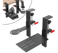 JUYEER Tisch-Mount : Compatible avec Thrustmaster HOTAS Warthog, VKB STECS, VKB Gunfighter, Winwing Orion 1/2, VPC T-50CM3 Virpil (manettes des gaz et manches de vol)