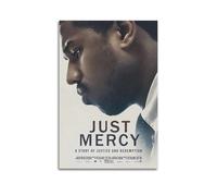JUYERGWERKJ Just Mercy 2019 (2) Affiches esthétiques - Décoration murale vintage sur toile pour salon, chambre à coucher - 30 x 45 cm - Style sans cadre