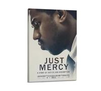 JUYERGWERKJ Just Mercy 2019 (2) Affiches esthétiques - Décoration murale vintage sur toile pour salon, chambre à coucher - 40 x 60 cm - Style cadre