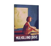 JUYERGWERKJ Mulholland Drive Poster mural décoratif sur toile vintage pour salon, chambre à coucher, 40 x 60 cm, style cadre