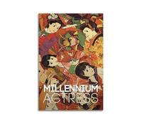 JUYERGWERKJ Poster d'actrice du millénaire - Esthétique - Décoration murale vintage - Peinture sur toile pour salon, chambre à coucher - 60 x 90 cm - Style sans cadre