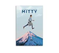 JUYERGWERKJ Poster La vie secrète de Walter Mitty - Impression sur toile - Décoration murale vintage pour salon, chambre à coucher - 20 x 30 cm - Style rétro - Sans cadre