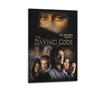 JUYERGWERKJ Poster The Da Vinci Code - Impression sur toile vintage - Décoration murale pour salon, chambre à coucher - 30 x 45 cm - Style cadre